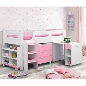 Kimbo Pink Cabin Bed 1