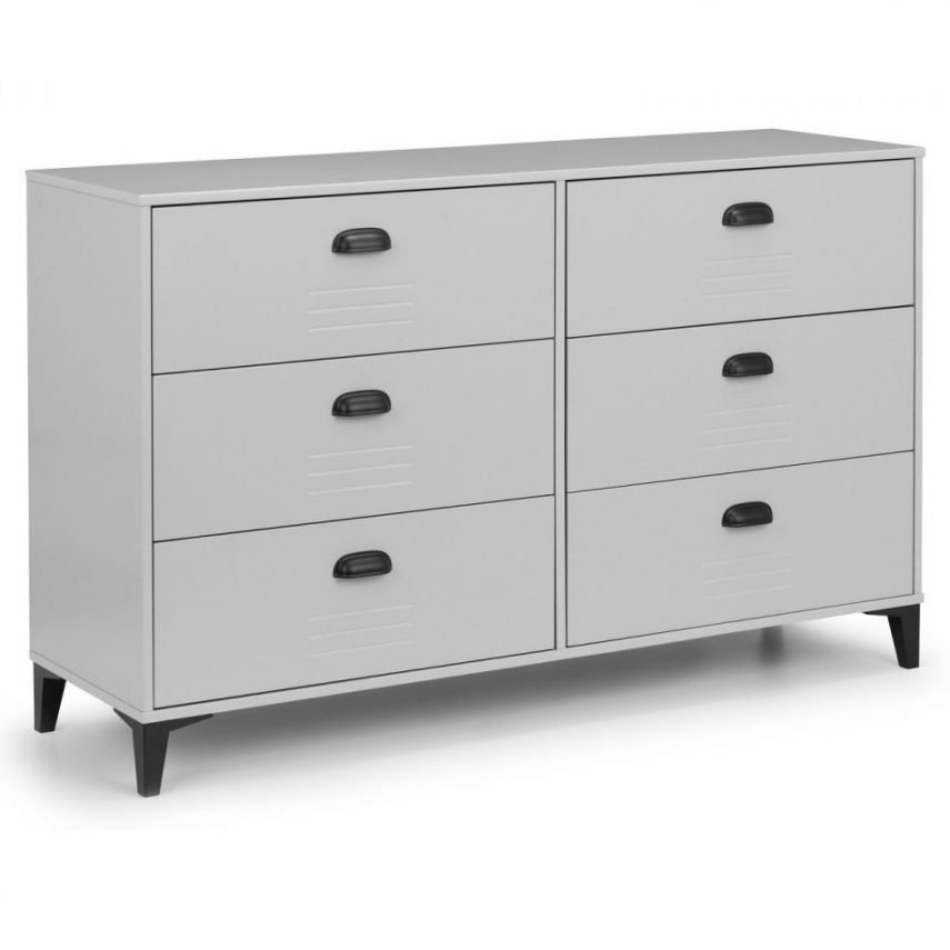 Lakers Locker 6 Drawer Chest