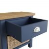 Leighton Oak 1 Drawer 1 Basket Unit Drawer