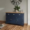 Leighton Oak 3 Door Sideboard