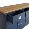 Leighton Oak 3 Door Sideboard Drawer
