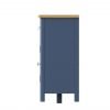 Leighton Oak 3 Door Sideboard Side