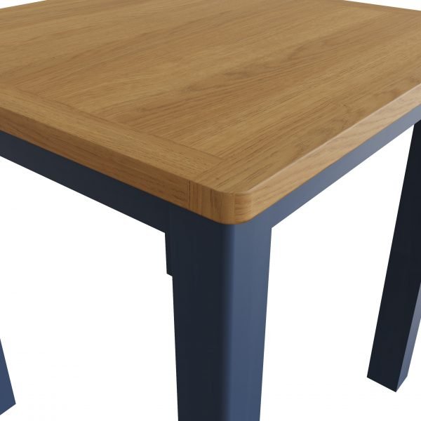 Leighton Oak Fixed Top Table Close
