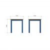 Leighton Oak Fixed Top Table Dimensions scaled