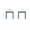 Leighton Oak Flip Top Table Dimensions scaled