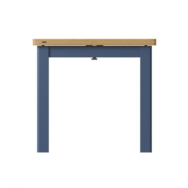 Leighton Oak Flip Top Table Side Closed