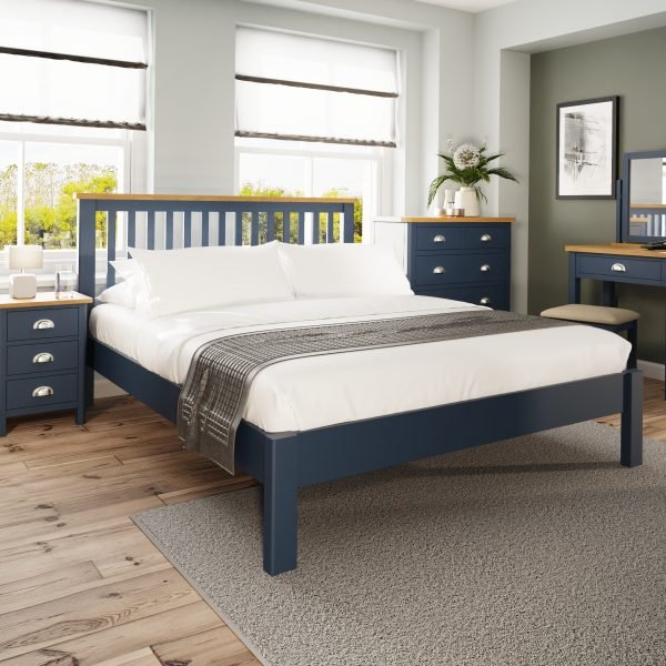 Leighton Oak King Size Bed