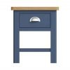Leighton Oak Lamp Table Front