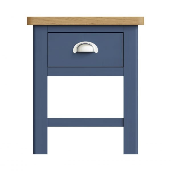 Leighton Oak Lamp Table Front