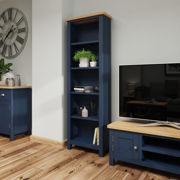 Leighton Oak Large Bookcase