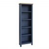 Leighton Oak Large Bookcase Angle