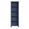 Leighton Oak Large Bookcase Front