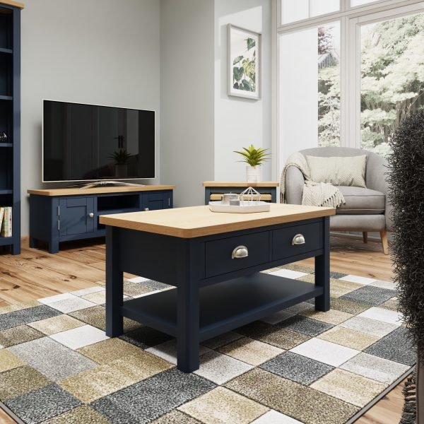 Leighton Oak Large Coffee Table