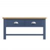 Leighton Oak Large Coffee Table Front