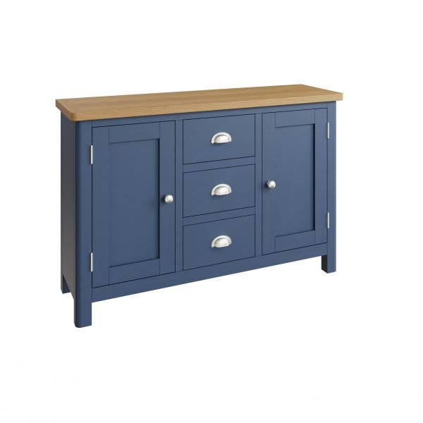 Leighton Oak Large Sideboard Angle