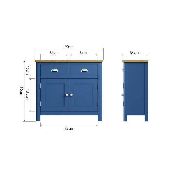 Leighton Oak Sideboard Dimensions scaled