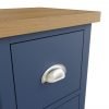 Leighton Oak Small Bedside Cabinet Handle