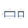 Leighton Oak Small Coffee Table Dimensions scaled