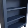 Leighton Oak Small Wide Bookcase Close