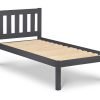 Luna Bed 90cm Anthracite slats