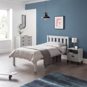 Luna Bed 90cm Dove Grey