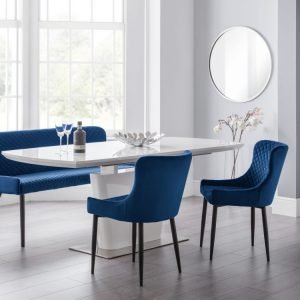 Luxe High Back Bench Blue set