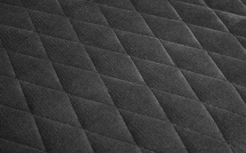 Luxe High Back Bench Grey detail