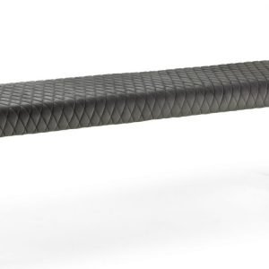 Luxe Low Bench Grey side