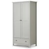 Maine 2 Door Combination Wardrobe Dove Grey