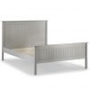 Maine King Size Bed Dove Grey