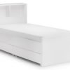 Manhattan Bookcase Bed 90cm white