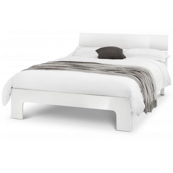 Manhattan Double Bed White