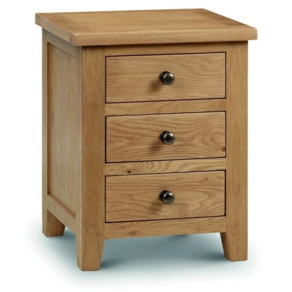 Marlborough 3 Drawer Bedside