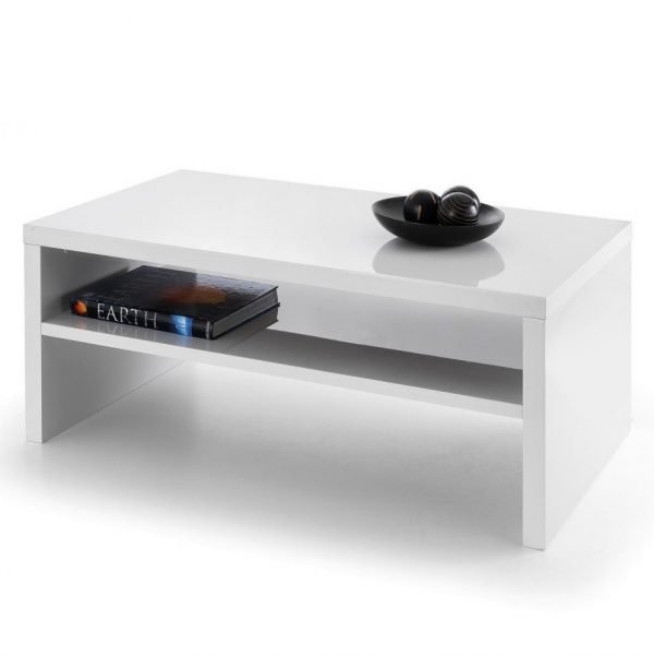 Metro High Gloss Coffee Table White