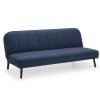 Miro Curved Back Sofabed Blue
