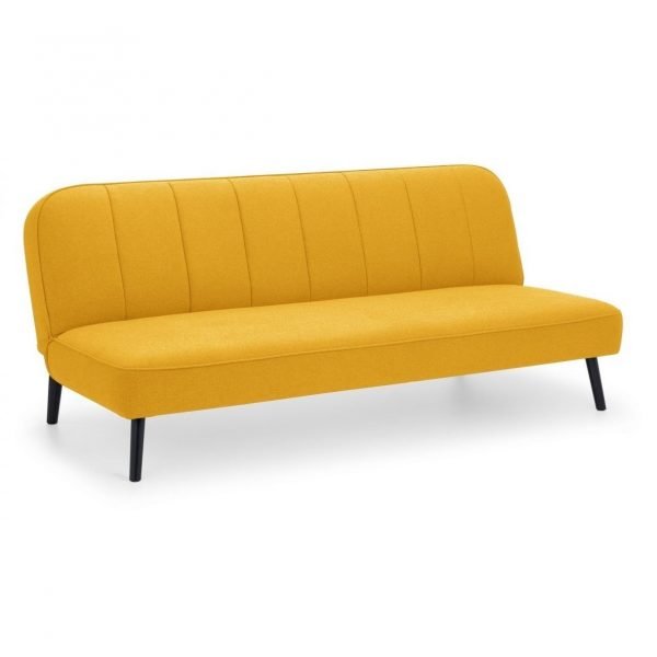 Miro Curved Back Sofabed Mustard