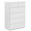 Monaco 42 Drawer Chest White Gloss