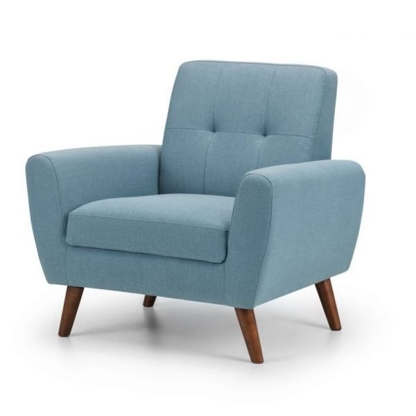 Monza Compact Retro Chair Blue 1