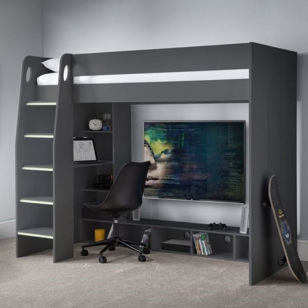 Nebula Gaming Bed Anthracite