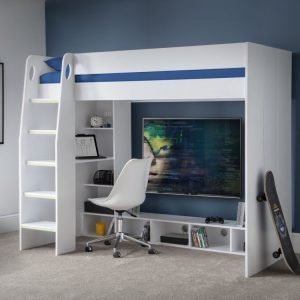 Nebula Gaming Bed White