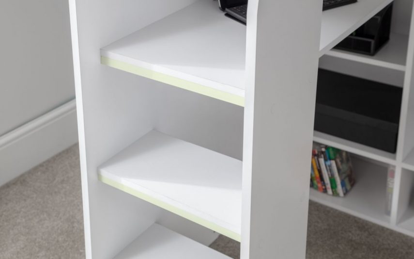 Nebula Gaming Bed White step
