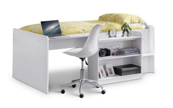 Neptune Mid Sleeper White angle