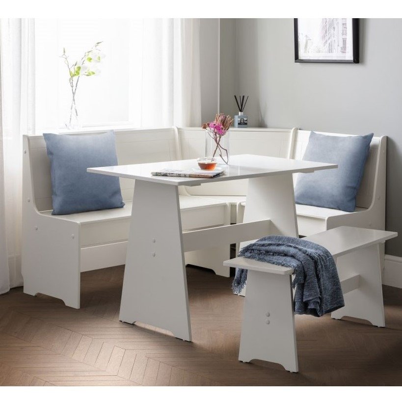 Newport Corner Dining Set With Storage, Dining Room Table Set With Storage Bench