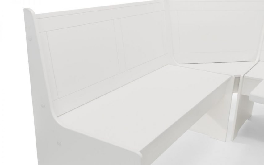 Newport Corner Dining Set With Storage Bench detail