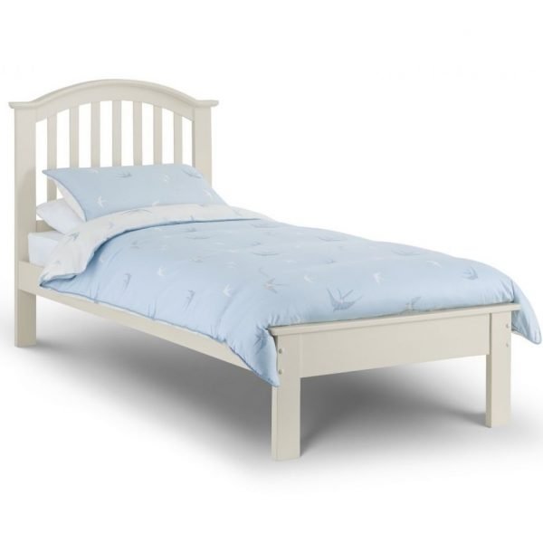 Olivia Single Bed - Stone White