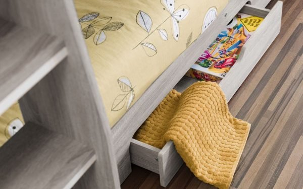 Orion Bunk Grey Oak Step