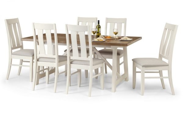 Pembroke Dining Chair And Table White