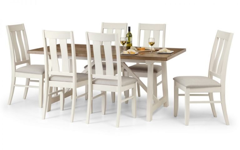 Pembroke Dining Chair And Table White