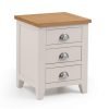 Richmond 3 Drawer Bedside