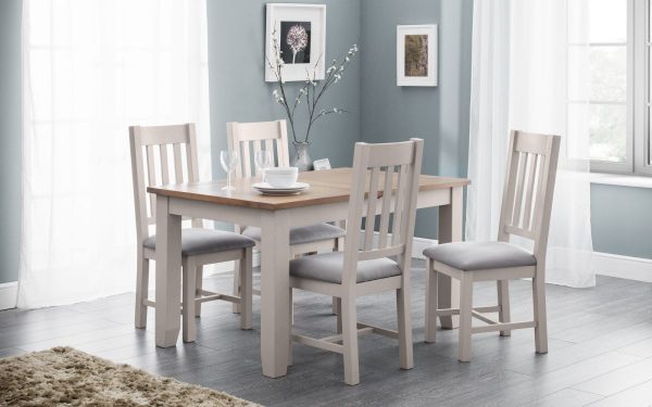 Richmond Dining Chair Elephant Grey set